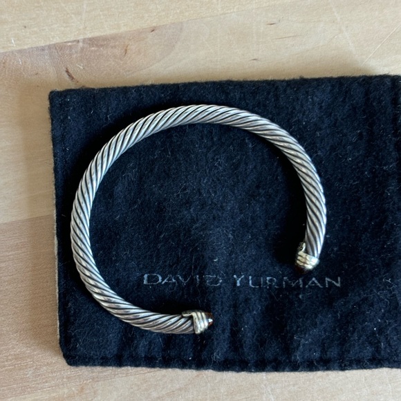 Authentic David Yurman Cable Bracelet with Citrine and 14k Gold - Picture 4 of 9